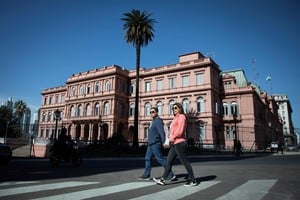 La sede gubernamental en Buenos Aires. Xinhua.