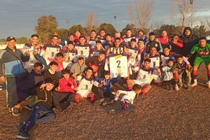 Santa Fe FC y un triunfo muy festejado. Foto: El Litoral