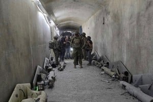 El túnel fue hallado cerca de la localidad de Majdal Zoun. Crédito: Leah