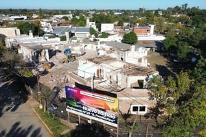 El nuevo edificio del Instituto Nº 26 de Ceres comienza a tomar forma