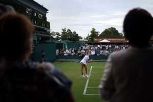 Solana Sierra ganó y enfrentará a Gauff en segunda ronda.