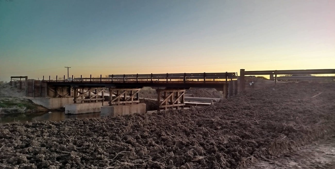 Finalizó la reparación del puente sobre el Arroyo Cululú y Elisa recupera una conexión estratégica