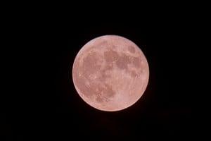 La Luna de Fresa iluminará el cielo nocturno este lunes.