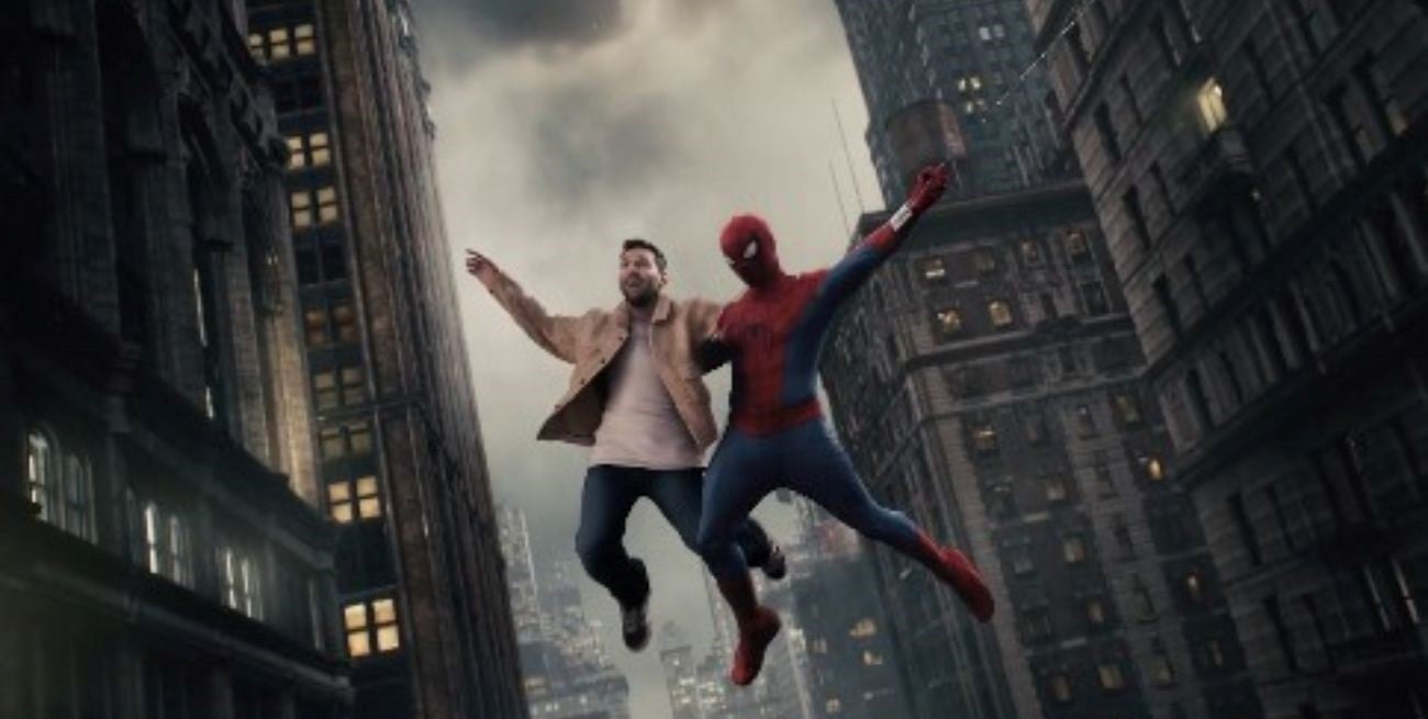Messi apareció en el nuevo spot de Spider-Man junto a Tom Holland