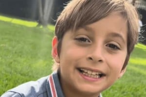 Lucas Gámez desapareció luego del colapso del edificio.