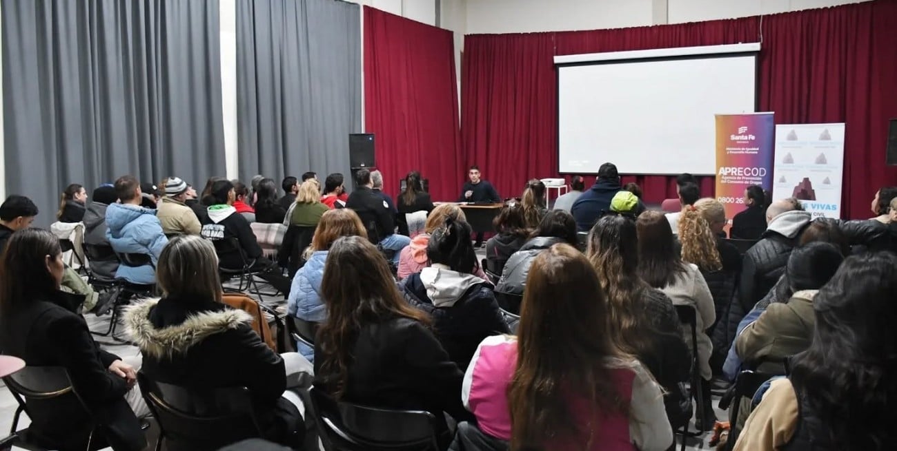Sunchales promovió una jornada de reflexión y prevención sobre consumos problemáticos