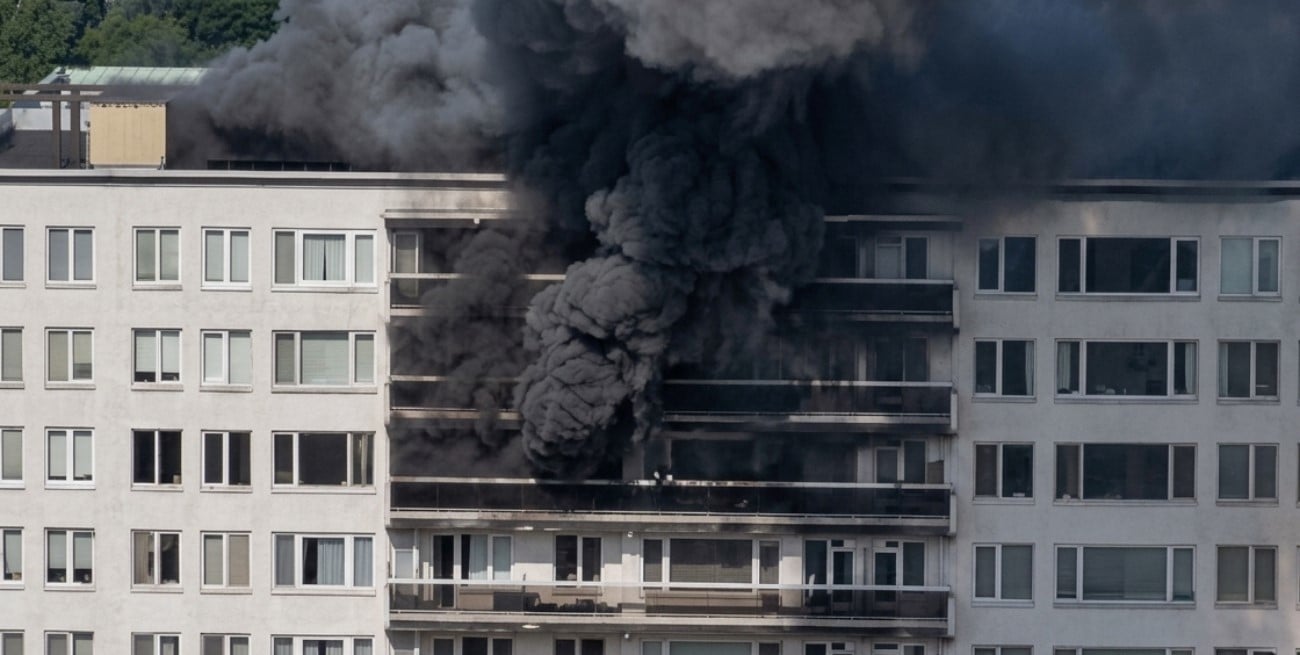 El incendio en un edificio en Bélgica dejó al menos seis muertos