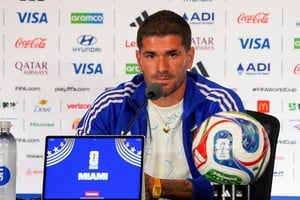 Rodrigo De Paul, en la previa del choque con Cabo Verde. Foto: Fernando Nicola.
