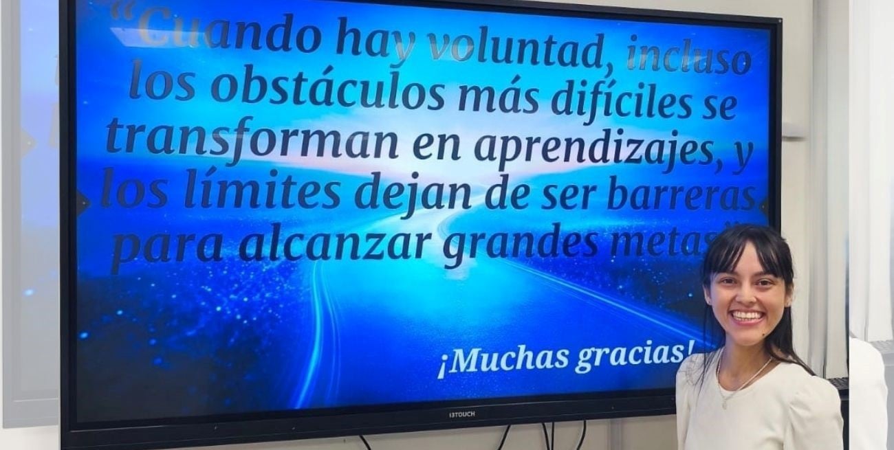 Lo soñó y lo logró: una historia de resiliencia