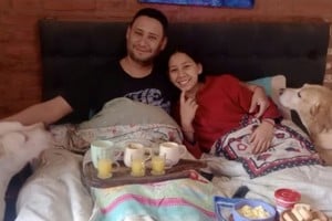 Gabriel Vega, el papá de Agostina, la adolescente asesinada hace más de un mes en Córdoba.