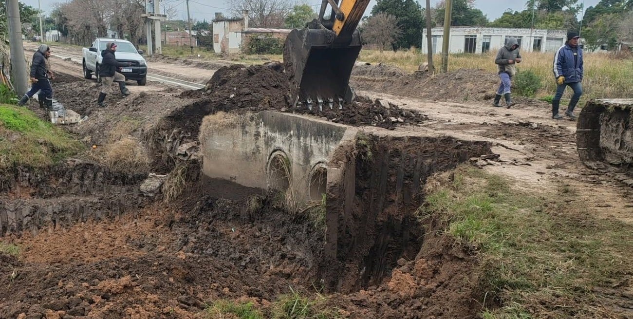 Ejecutan trabajos de infraestructura para optimizar la circulación en Alejandra