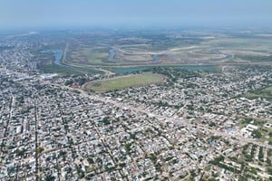 Imagen aérea de la ciudad de Santa Fe. Crédito: Fernando Nicola