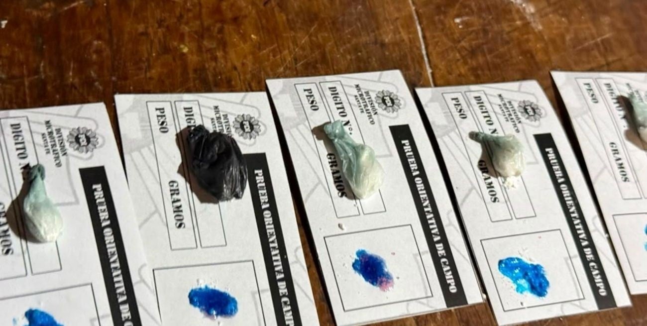 Laguna Paiva: desarticulan dos "kioscos" de drogas y detienen a tres personas