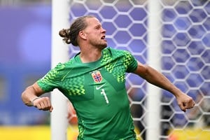 Orjan Nyland, el arquero de Noruega que hizo historia en el Mundial. Gentileza: REUTERS