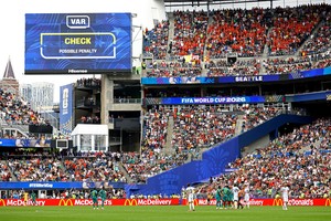 El Lumen Field de Seatte espera por Estados Unidos - Bélgica.