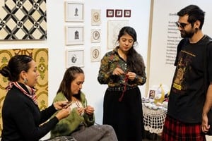Arte, memoria y territorio se entrelazan en las obras de El Ovillo. Foto: Gentileza “El Ovillo”.