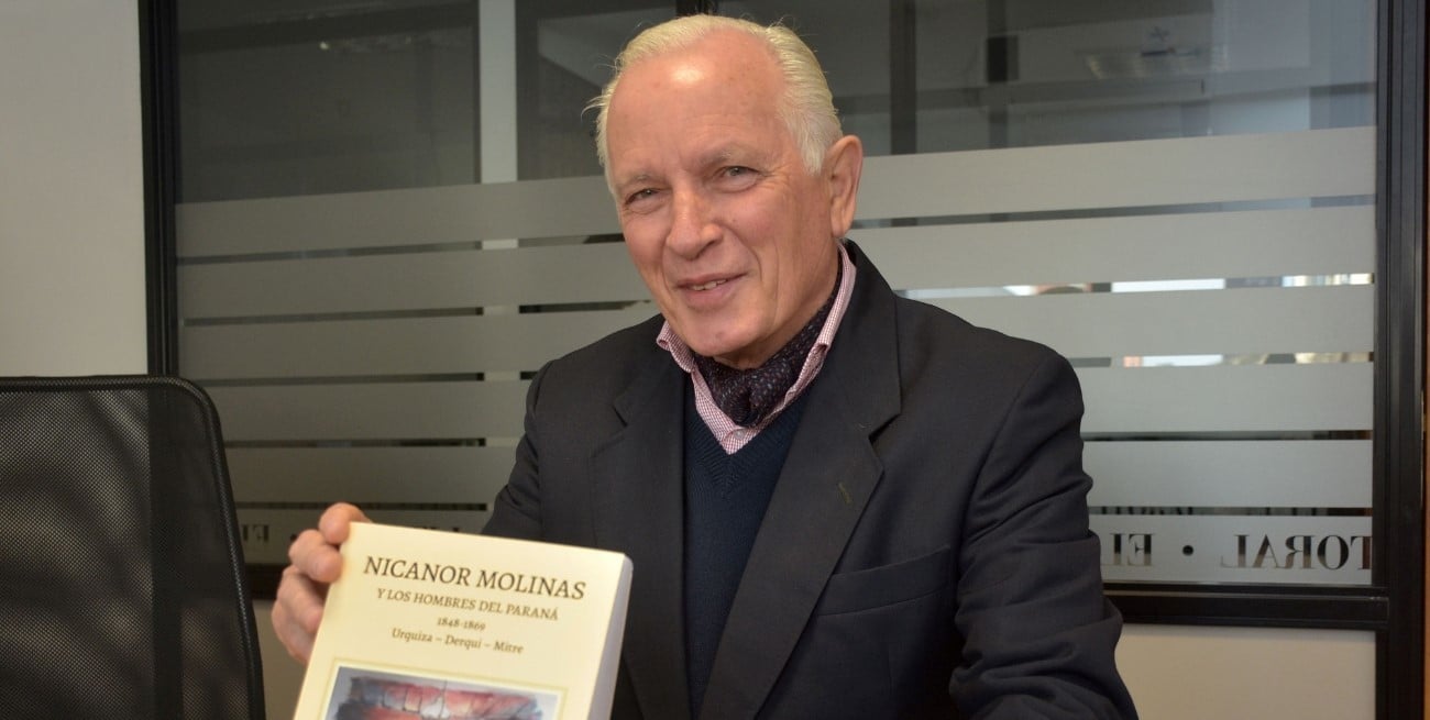 Quién es Miguel Alfredo Molina, el historiador santafesino que ingresó a la Academia Argentina de la Historia