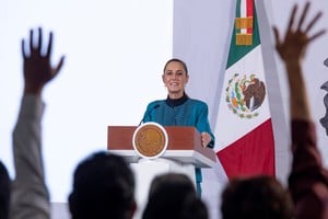 "No podemos decir: ya se nos olvidó que invadiste la embajada", dijo la presidenta mexicana.