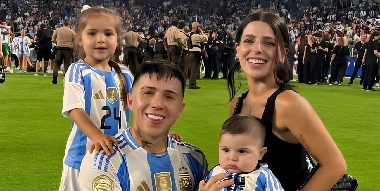 El festejo de Valu Cervantes y sus hijos tras la épica victoria de la Selección y el gol agónico de Enzo Fernández
