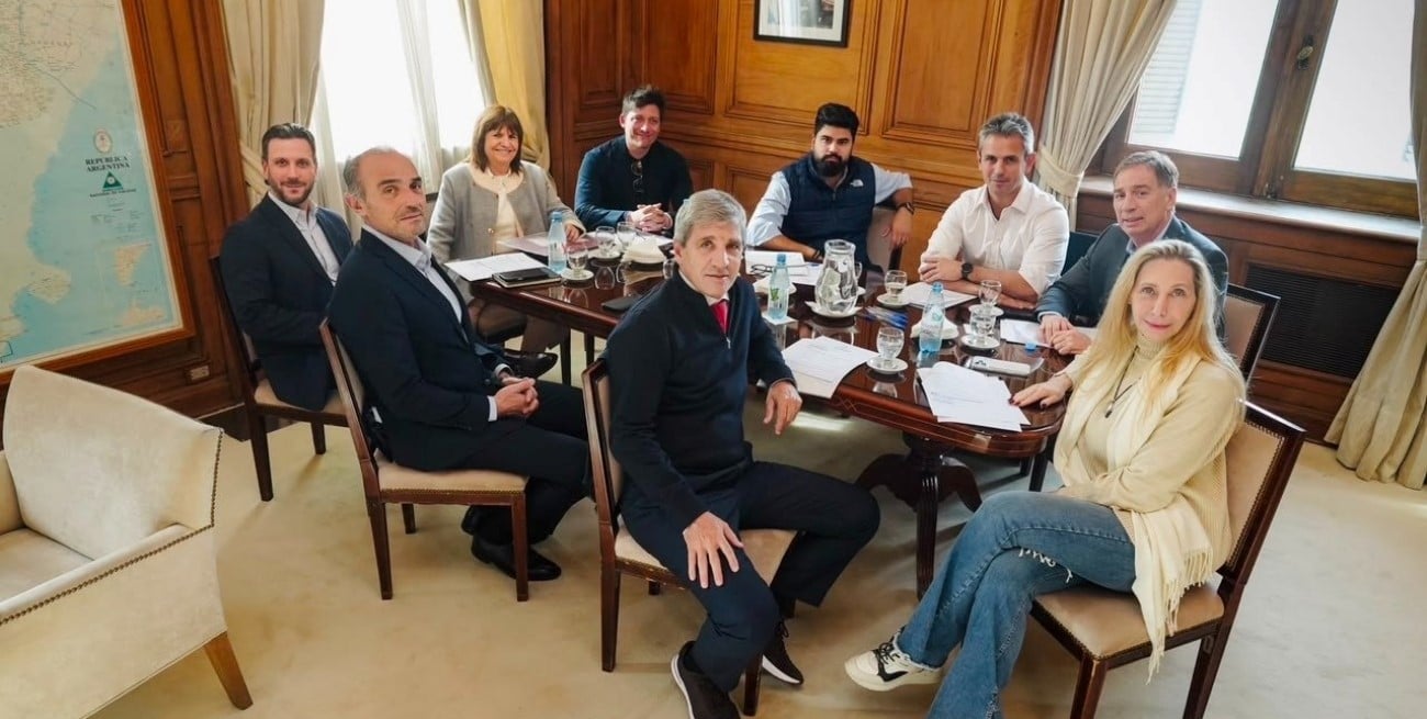 Volvió a reunirse la Mesa Política ya con Santilli en nuevo rol y Karina al frente