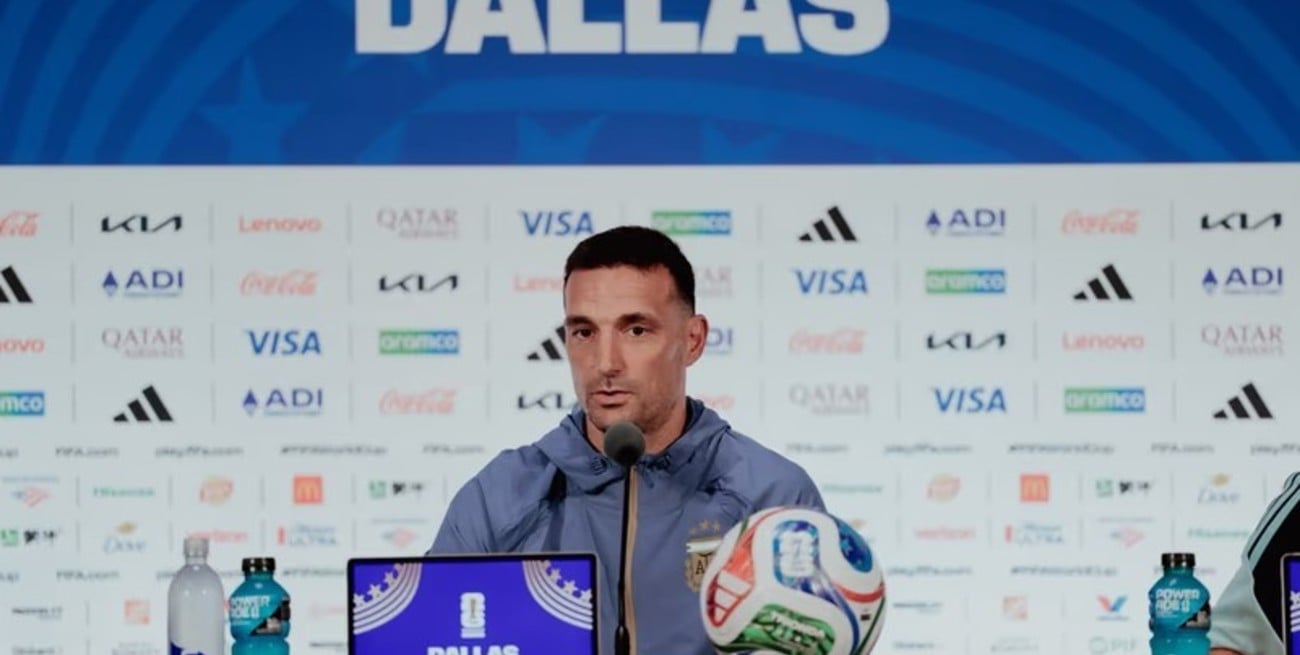 Lionel Scaloni: “Jugaremos muy parecido al partido pasado”