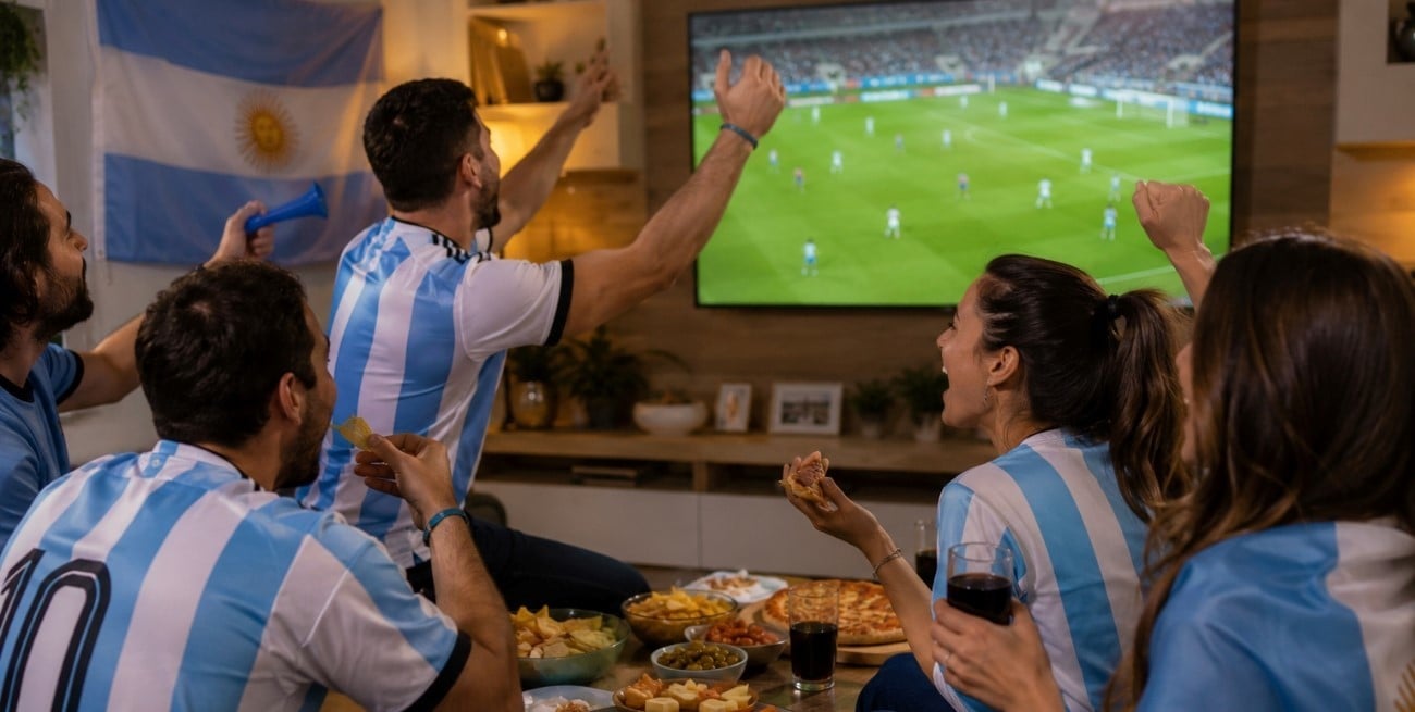 Qué comer durante el partido de la Selección argentina: los consejos de una nutricionista