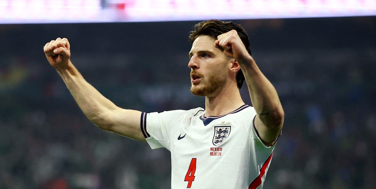 Inglaterra espera por Declan Rice: un virus pone en duda su presencia ante Noruega