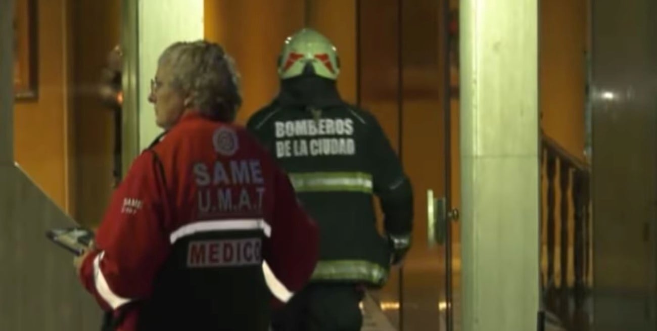 Incendio en un edificio de Caballito: 19 personas fueron asistidas y nueve hospitalizadas