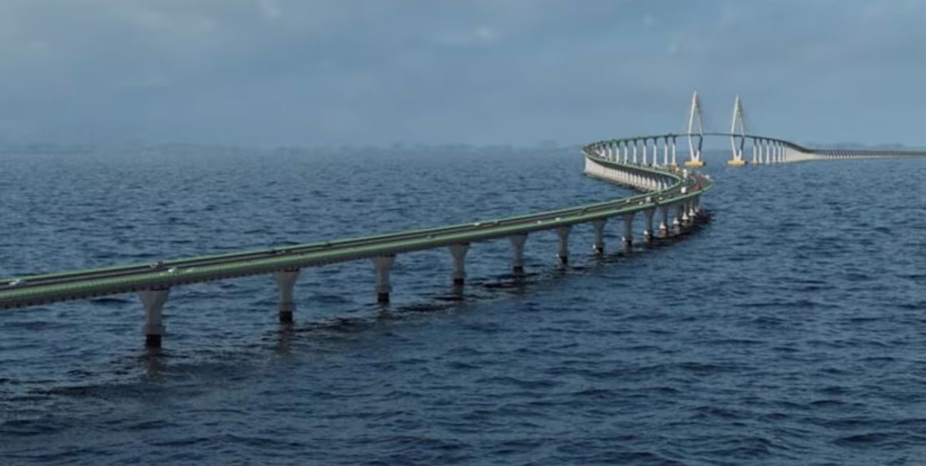 Brasil comenzó a construir el puente marítimo más largo de Sudamérica