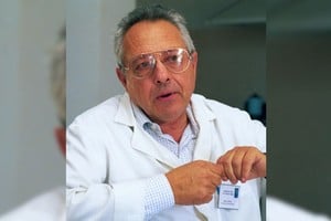 El Dr. Conrado Aparo falleció este 10 de julio a los 83 años. Archivo El Litoral
