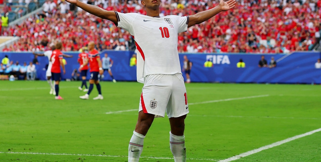 Inglaterra le ganó 2 a 1 a Noruega y está en semifinales
