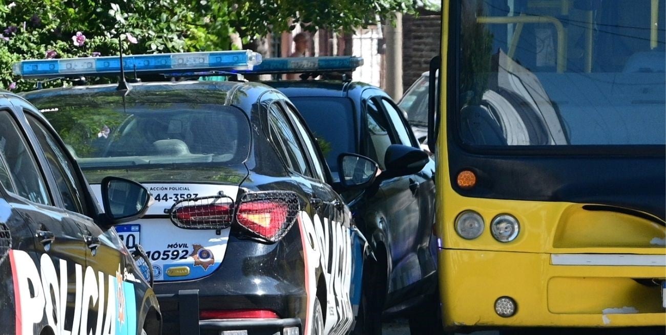 Un ladrón perpetró un robo y trató de escapar en colectivo