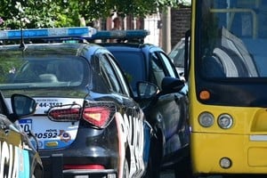 La policía intervino en el tumulto y detuvo al delincuente. Imagen iustrativa