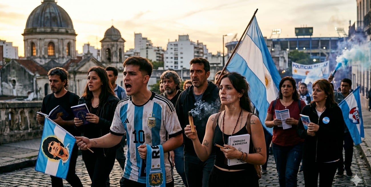 Cuando la fe migra: política, fútbol y
espiritualidad en la Argentina actual