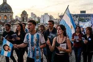 Cuando las formas religiosas institucionales pierden capacidad de contención, la energía mítica no desaparece. Migra, transita, busca nuevos recipientes. Desplaza su necesidad de creer en algo o en alguien.