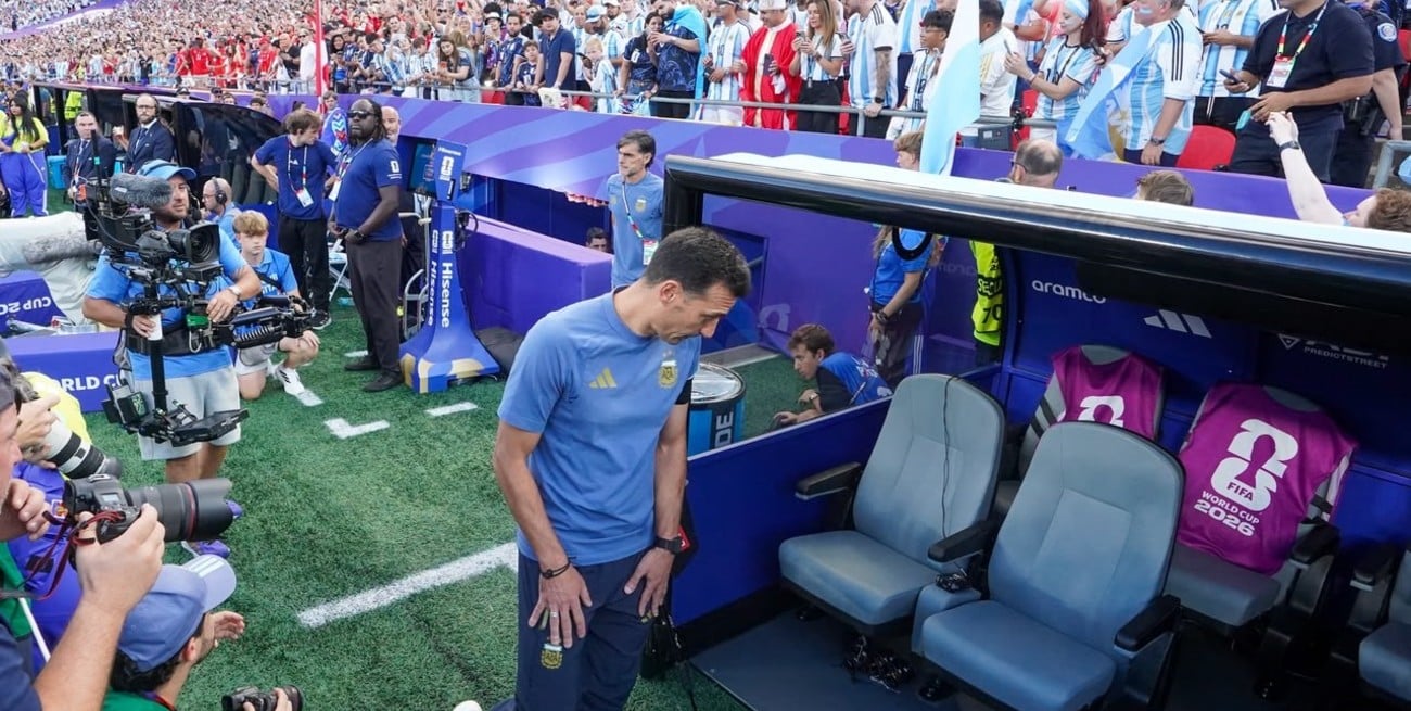 Scaloni, tras otra clasificación con sufrimiento: "La suerte estuvo de nuestro lado"