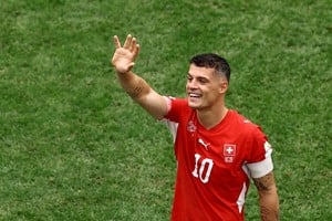La admiración de Xhaka por Messi en la previa de Argentina-Suiza: "Es uno de los mejores de la historia". Credito: REUTERS/Lee Smith