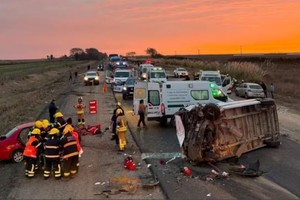 El equipo infantil viajaba de regreso cuando ocurrió el accidente.