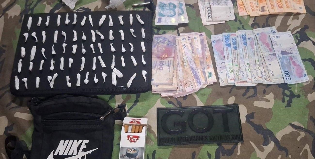 Detuvieron a un joven dealer tras una persecución en el sur santafesino