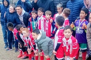 Los más pequeños. Gentileza: Formadores FC. Gentileza