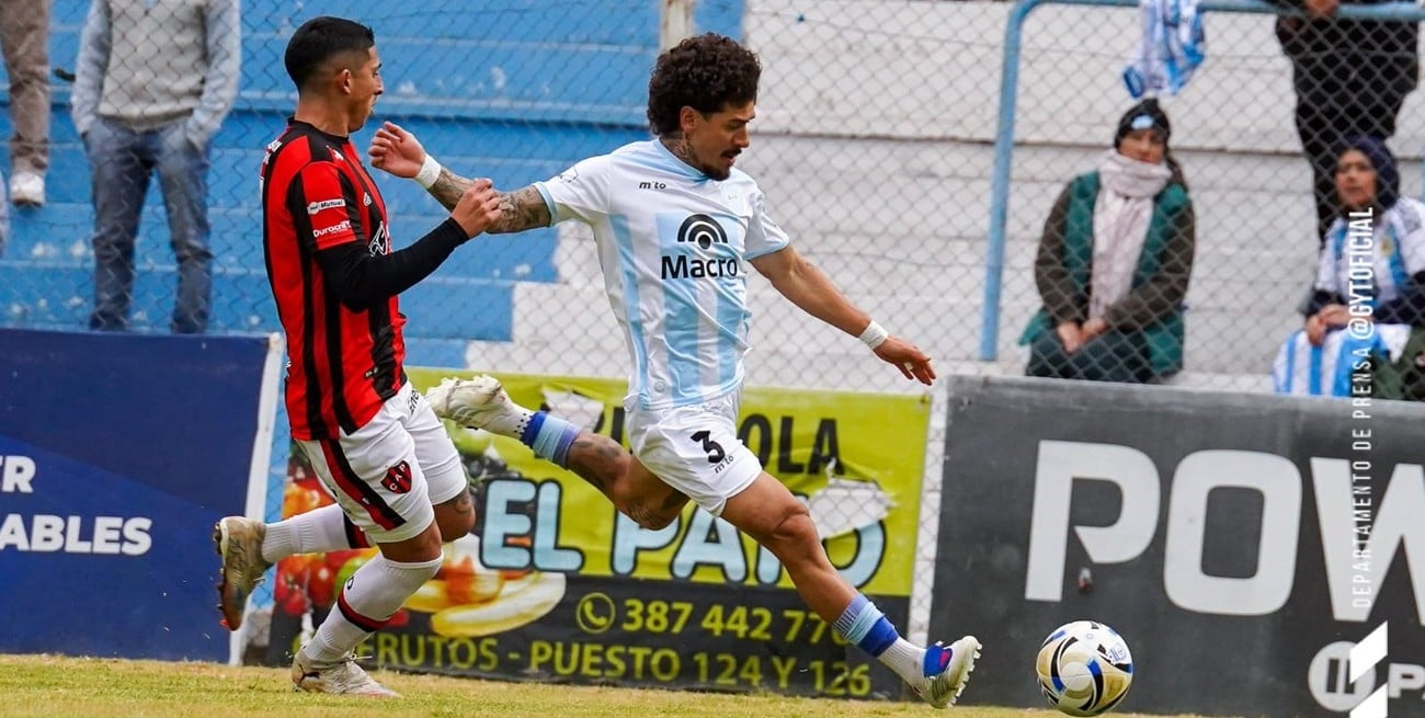 Patronato mejoró, pero se le escapó el triunfo ante Gimnasia y Tiro