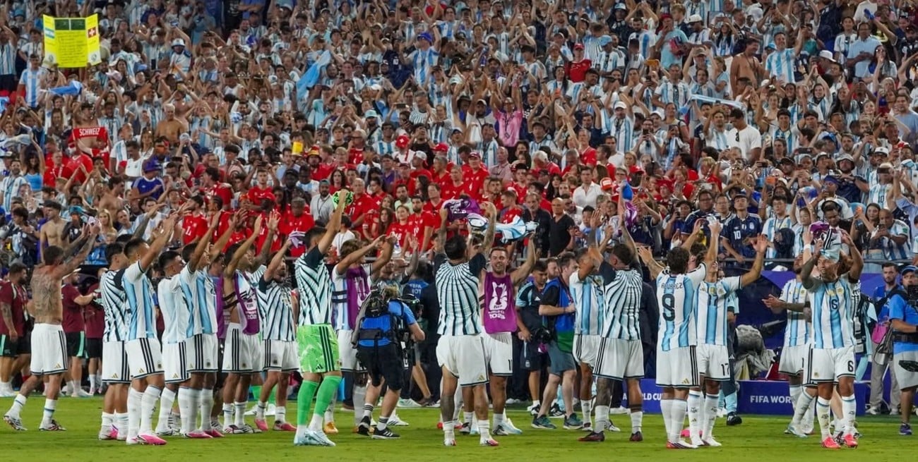 Las mejores fotos de El Litoral en la victoria de Argentina sobre Suiza