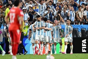 Con el avance de la Selección Argentina en el Mundial 2026, una de esas psicografías volvió a difundirse masivamente Créditos: Xinhua/Xiao Yijiu