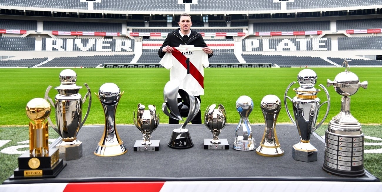 Franco Armani se despidió de River: “Cumplí el sueño de mi vida”