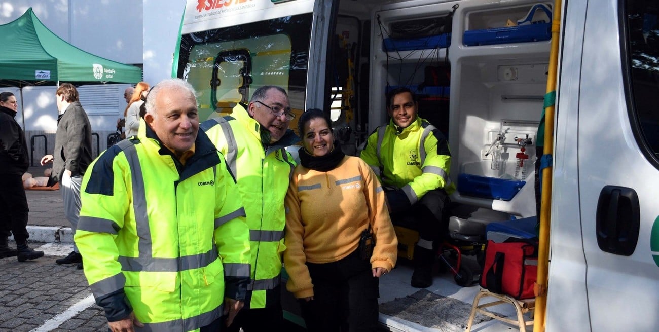45 años del Cobem: cómo trabaja el equipo que asiste en emergencias y capacita a lo santafesinos