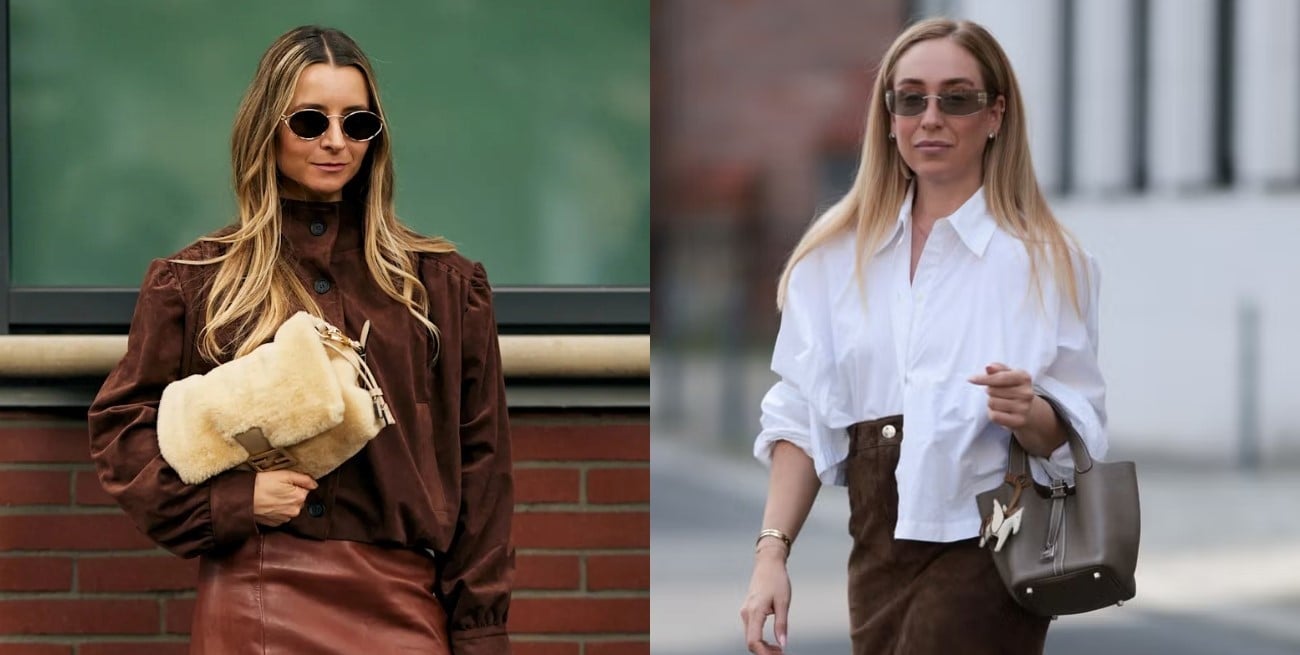 Las tres mejores combinaciones con el color chocolate que son tendencia esta temporada