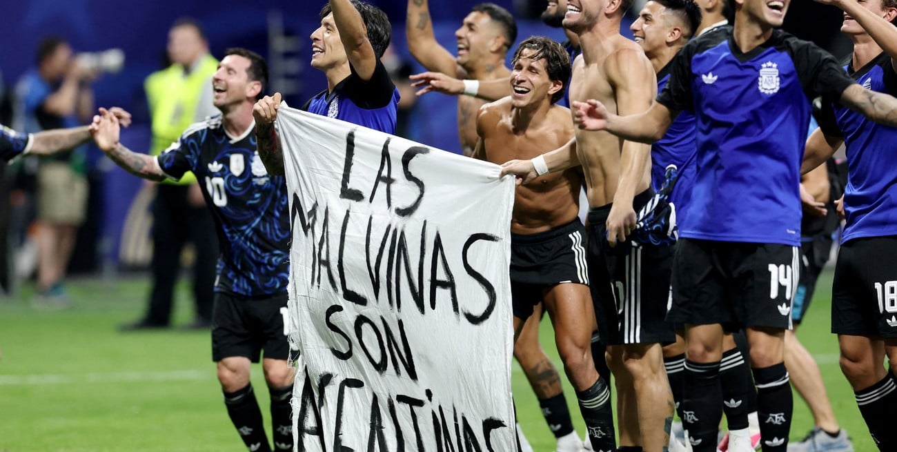 FIFA abrió un expediente a la Selección argentina por la bandera de Malvinas y los incidentes de la final
