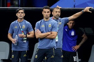 Lionel Scaloni dirigirá su segunda final consecutiva en una Copa del Mundo. Foto: Reuters