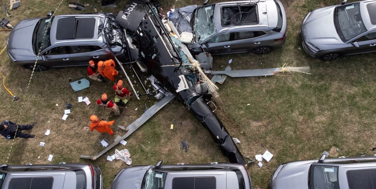 Choque de helicópteros en Río: los detalles del informe oficial sobre la muerte de Gaspi