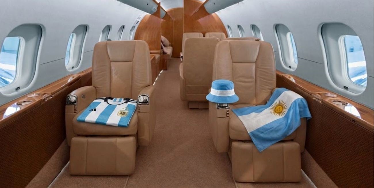 Fiebre mundialista VIP: cuánto cuesta viajar a la final del Mundial en avión privado
